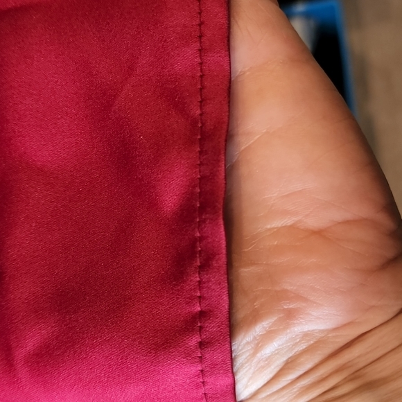 Jenny Annie Dots Girls Formal Red Velevt gown with Bowlero Jacket - Picture 9 of 12